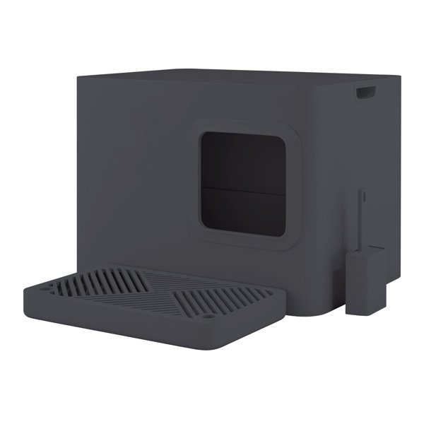 Archie & Oscar™ Plastic Cat Litter Box Enclosure with Scoop & Reviews